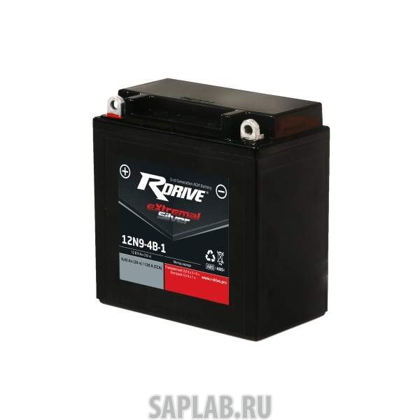 Купить RDRIVE 12N94B1 Аккумулятор RDRIVE SILVER 12N9-4B-1