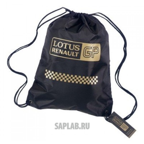 Купить RENAULT 7711430921 Сумка Lotus Renault F1 Bag Black, артикул 7711430921