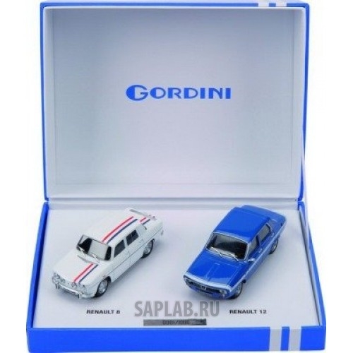 Купить RENAULT 7711431009 Исторический набор моделей Renault Coffret R8 et R12 Gordini 1/43