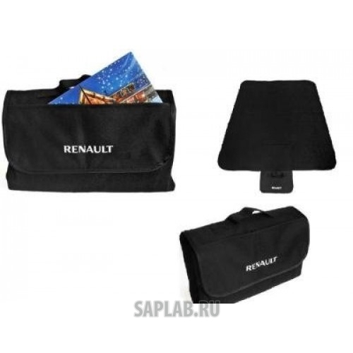 Купить RENAULT 7711546576 Флисовый плед Renault на водонепроницаемой подложке, артикул 7711546576