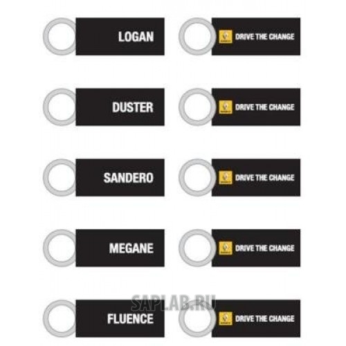 Купить RENAULT 7711546579 Брелок ПВХ с логотипом Renault Sandero, артикул 7711546579