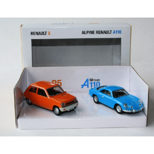 Купить RENAULT 7711573702 Набор моделей Renault Birthdey Set (R5 + A110) 3inches, артикул 7711573702