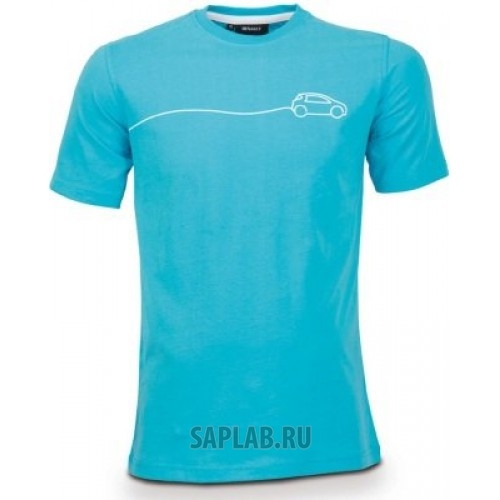 Купить RENAULT 7711574496 Футболка Renault Zoe T-shirt Blue, артикул 7711574496
