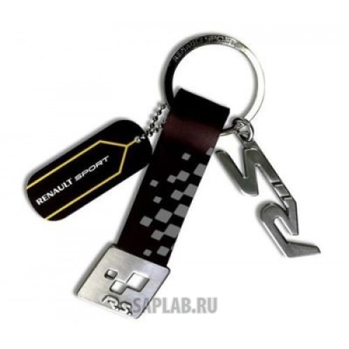 Купить RENAULT 7711576431 Брелок для ключей Renault Sport Keyring, Black, артикул 7711576431