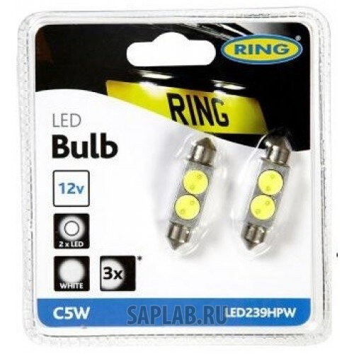 Купить RING LED239HPW Лампа светодиодная RING LED239HPW