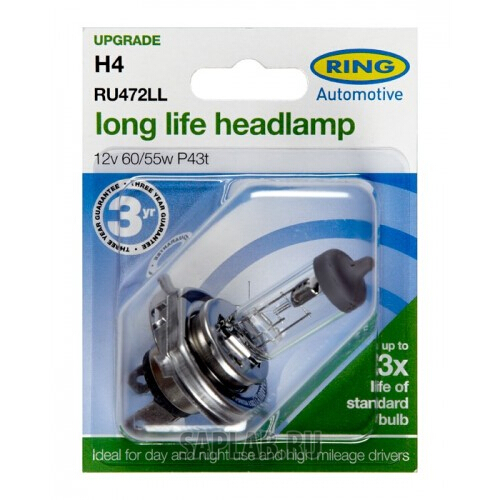 Купить RING RU472LL Лампа галогеновая RING RU472LL
