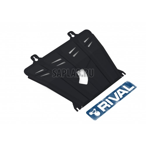 Купить RIVAL 11141581 Защита картера и кпп Rival, Nissan Qashqai V - 1.2T, 2.0, 2015-, крепеж в комплекте, сталь, (Российская сборка СПБ, предусмотрено два крепежа т.к произошло изменение в районе моторного отсека)