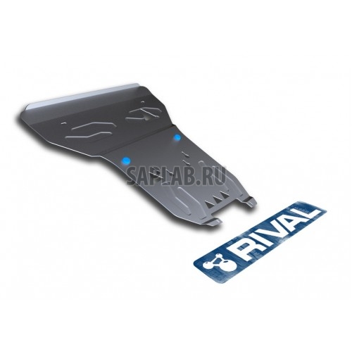 Купить RIVAL 33303231 Защита картера и КПП Rival, AUDI A8 V - 3.0 TFSI, 4.0 TFSI, 4.2 TFSI, 2009-, крепеж в комплекте, алюминий, 4 мм