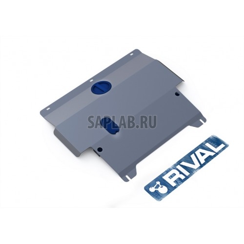 Купить RIVAL 33318051 Защита картера и КПП Rival, Ford Fiesta V - 1.3, 1.4, 1.6, 2008-2015/2015-, крепеж в комплекте, алюминий, 4 мм