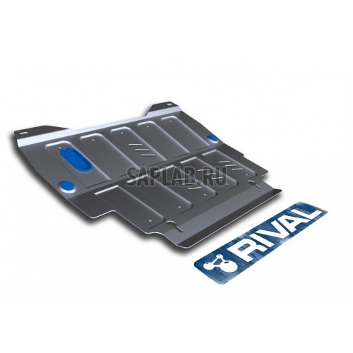 Купить RIVAL 33324152 Защита картера и КПП Rival, Infiniti JX 35 V - 3.5, 2012-2013/QX 60 V - 3.5, 2013-/Nissan Pathfinder V - 3.5, 2014-, крепеж в комплекте, алюминий, Sale4 мм