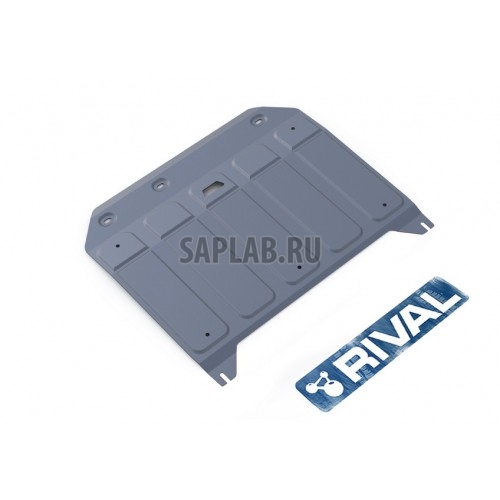 Купить RIVAL 33328361 Защита картера и КПП Rival, Kia Ceed II V - 1.4(100hp), 1.6(129hp), 1.6GDI(135hp), 2015-, крепеж в комплекте, алюминий, 4 мм