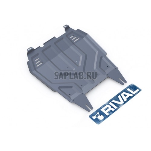 Купить RIVAL 33340371 Защита картера и КПП Rival, Citroen C-Crosser V - 2.2, 2.4, 2007-/Mitsubishi ASX V - все, 2010-/Lancer X V - 1.5, 1.8, 2.0, 2007-/Outlander XL V - 2.0, 2.4, 2007-2012/Peugeot 4007 V - Все, 2007-/4008 V - все, 2012-, крепеж в комплекте, алюминий, Sale3 мм
