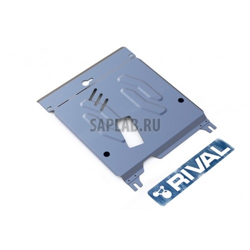Купить RIVAL 33357091 Защита картера и КПП Rival, Toyota Rav 4 V - 2.0CVT, 2.2D AT, 2006-2010/2010-, крепеж в комплекте, алюминий, 3 мм