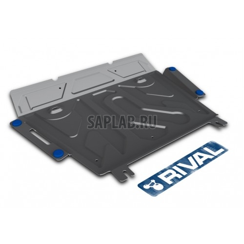 Купить RIVAL 33357691 Защита картера и КПП Rival, Toyota Rav 4 V - 2.0CVT, 2.2D AT, 2006-2010/2010-, крепеж в комплекте, алюминий, (артикул замены 333.5709.1)Sale0