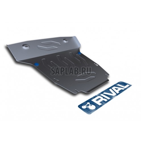 Купить RIVAL 33358242 Защита картера Rival, Volkswagen Touareg V - 3.0, 3.6, 2010-, крепеж в комплекте, алюминий, 4 мм