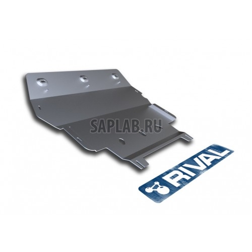 Купить RIVAL 33358311 Защита картера и КПП Rival, Volkswagen Tiguan V - 1.4, 2.0, 2008-, крепеж в комплекте, алюминий, 4 мм