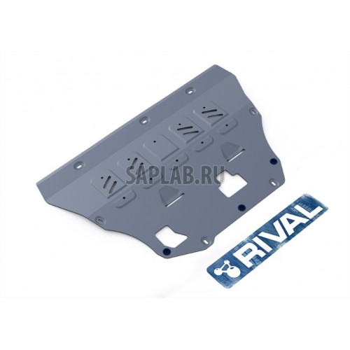 Купить RIVAL 33359121 Защита картера и КПП Rival, Volvo XC 90 V - 2.5T. 2.4D, 2015-, крепеж в комплекте, алюминий, 4 мм