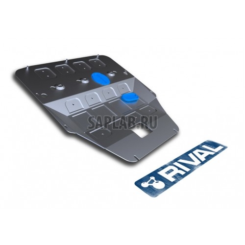 Купить RIVAL 33382031 Защита картера и КПП Rival, Mini Cooper S V - 2.0, 2014-/Mini Cooper V - 1.5, 2014-, крепеж в комплекте, алюминий, 4 мм