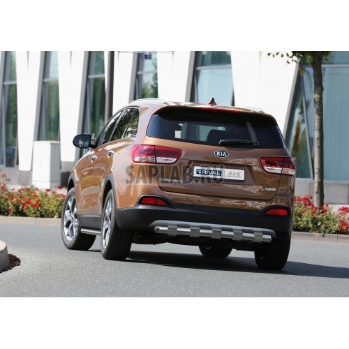 Купить RIVAL R2808005 Защита заднего бампера Rival, d57 