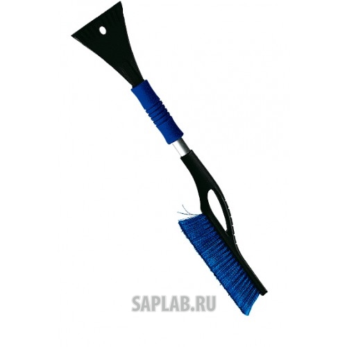 Купить RUNWAY RR579 Щетка от снега на алюминевой рукоятке с мягкой ручкой и скребком 61см, RR579 RUNWAY RACING