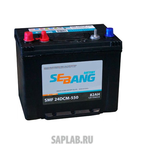 Купить SEBANG 24DCM550 Аккумулятор Sebang Marine 82 А/Ч Прямая L En 550a 260x175x225 24dcm-550 24dcm-550 SEBANG