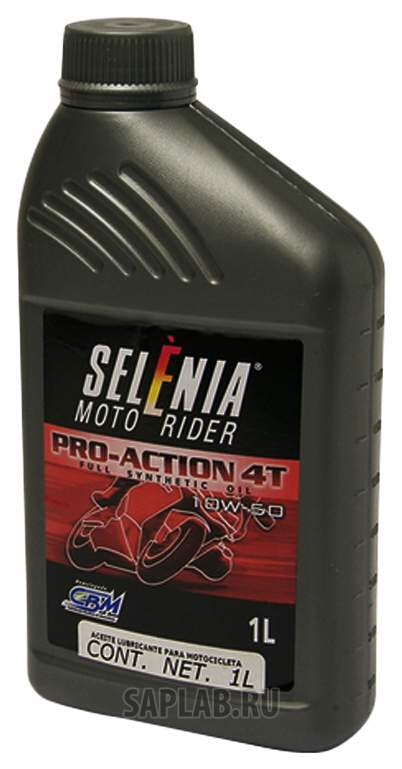 Купить SELENIA 10581615 Моторное масло Selenia Pro-Action 4T 10W-50 1л