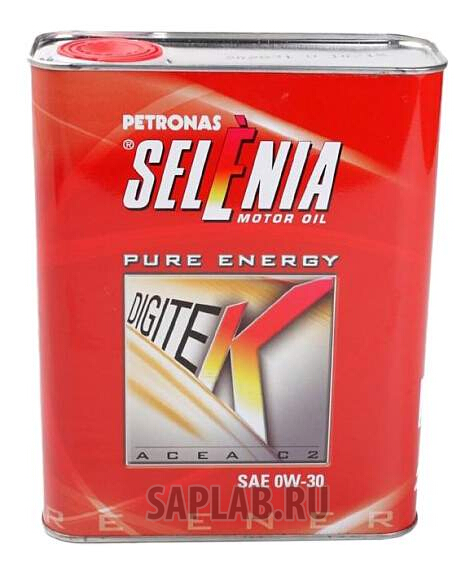 Купить SELENIA 13893701 Моторное масло Selenia Digitek Pure Energy 0W-30 2л