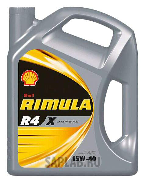 Купить SHELL 550045011 Моторное масло Shell Rimula R4 X 15w-40 4л
