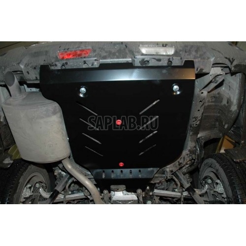 Купить SHERIFF 151670 Защита заднего бампера Nissan Х-Trail T31,V - 2.4 (2007-2014)(юбка заднего бампера) (Сталь 2,5 мм)( Ниссан Х-трейл \)