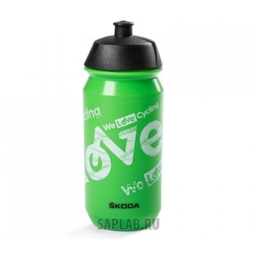 Купить Skoda 000050309C Велосипедная бутылочка для воды Skoda Cycling Bottle, Green
