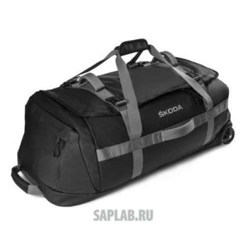 Купить Skoda 000087300J Дорожная сумка на колесиках Skoda Travel Bag on Wheels, Black/Gray