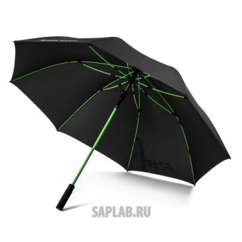 Купить Skoda 000087602L Зонт-трость Skoda Motorsport Umbrella Black/Green