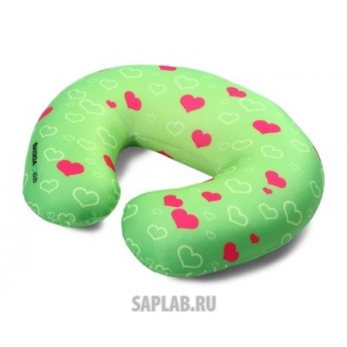 Купить Skoda 31131G Двусторонняя детская подушка для шеи Skoda Double Sided Travel Pillow for Girls