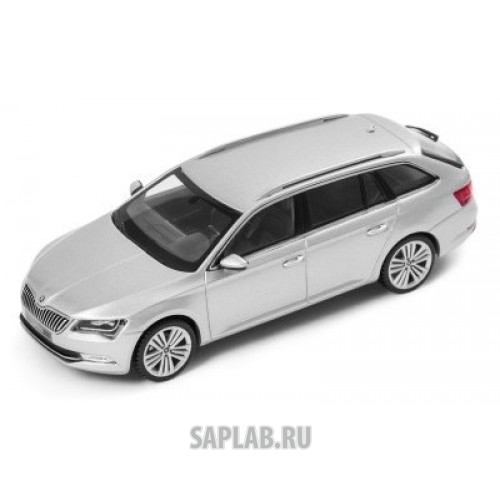 Купить Skoda 3V9099300A7W Модель автомобиля Skoda Superb Combi III, 1:43 scale, Silver Brilliant
