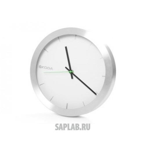 Купить Skoda 51339 Кварцевые настенные часы Skoda Wall clock, артикул 51339