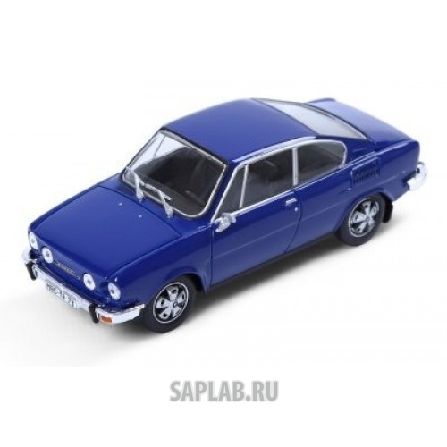 Купить Skoda 66226M Модель автомобиля Skoda 110R Coupé, Scale 1:43, Blue, артикул 66226M