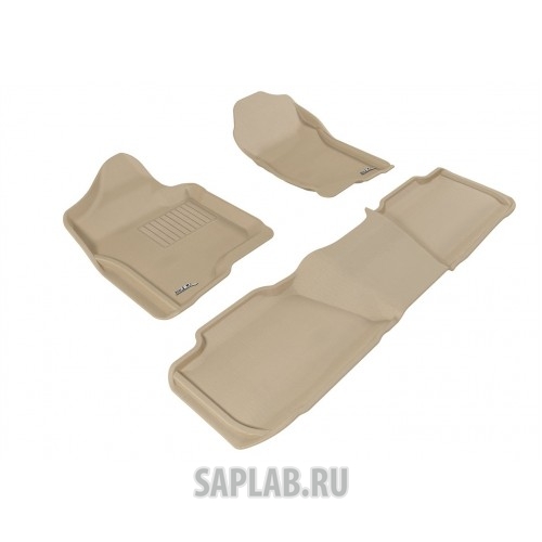 Купить SOTRA ST7300082 Коврики салона текстильные 3D Lux Premium для Chevrolet Tahoe (2011 - )(2 ряда)(сплошной 2й ряд) бежевый
