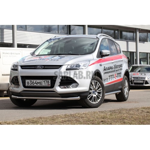Купить SOUZ96 FKUG481723 Защита переднего бампера труба d60 Premium низкая,Ford Kuga 2013-, FKUG.48.1723