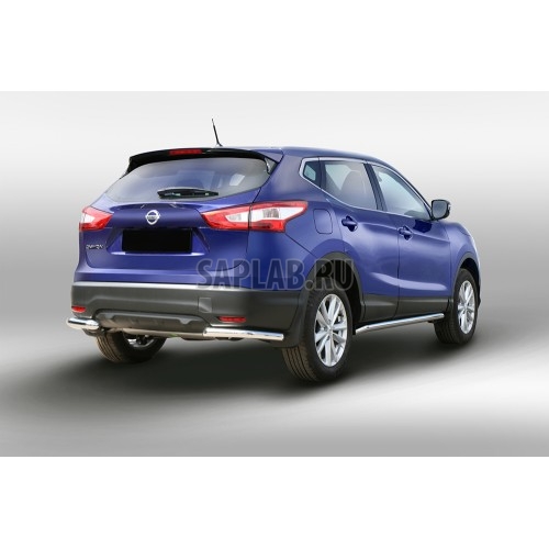 Купить SOUZ96 NQSH765082 Защита задняя уголки d60,Nissan Qashqai 2014-, NQSH.76.5082
