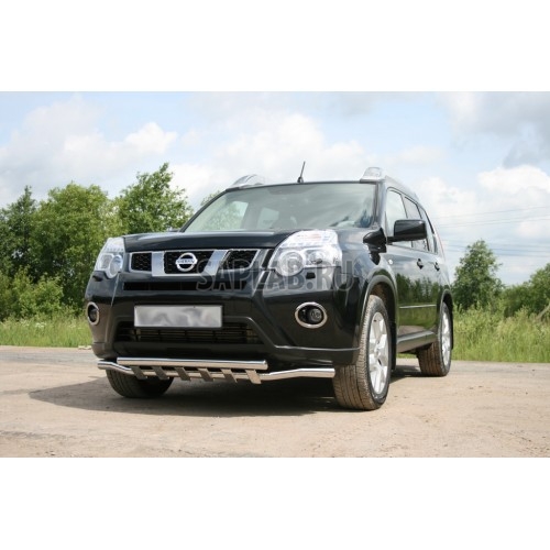 Купить SOUZ96 NXTR481291 Защита переднего бампера d 60/60 двойная с элементами из профильной трубы