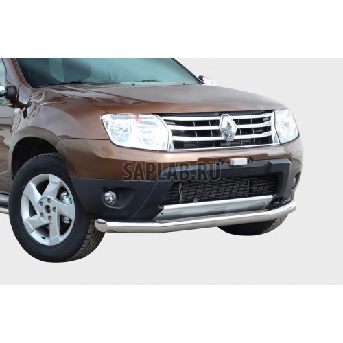 Купить SOUZ96 RDUS481437 Защита переднего бампера труба d76, Renault Duster 2012->, RDUS.48.1437
