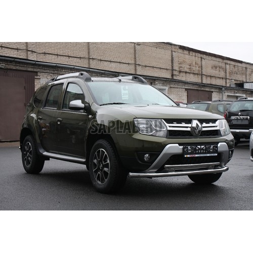 Купить SOUZ96 RDUS485323 Защита переднего бампера труба d60/42 двойная, Renault Duster 2015-