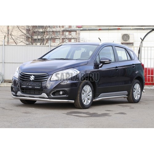 Купить SOUZ96 SSXN481999 Защита переднего бампера труба d60,Suzuki SX-4 NEW 2014-, SSXN.48.1999