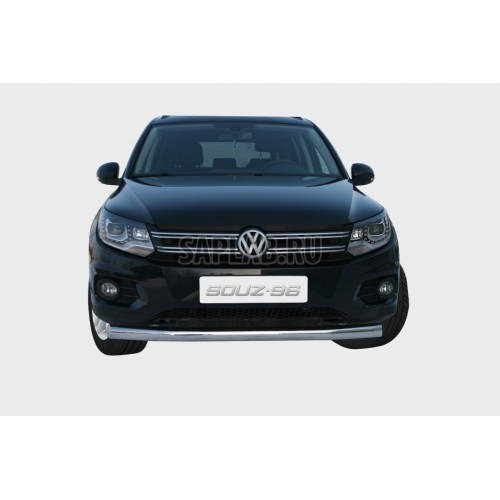 Купить SOUZ96 VWTI481402 Защита переднего бампера труба d76,Volksvagen Tiguan Track&Field; Track&Style; 2011-, VWTI.48.1402