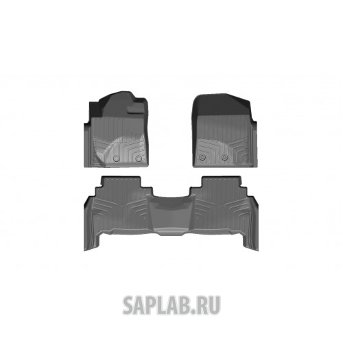 Купить SRTK 3DLELX07G08001 Коврики резиновые в салон 3D LUX для Lexus LX 570 (2012-)