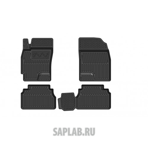 Купить SRTK PRCHEP06G02043 Коврики резиновые в салон 3D PREMIUM для Chevrolet Еpicа (2006-2013)