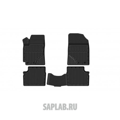 Купить SRTK PRGEEM09G02057 Коврики резиновые в салон 3D PREMIUM для Geely Emgrand EC7 (2009-2016)