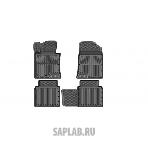 Купить SRTK PRHYSON10G02059 Коврики резиновые в салон 3D PREMIUM для Hyundai Sonata VI (2010-2014)