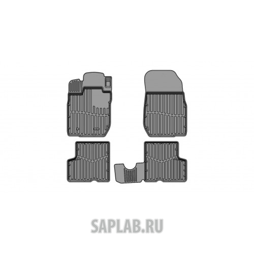 Купить SRTK PRNSTER14G02X35 Коврики резиновые в салон 3D PREMIUM для Nissan Terrano 2WD/4WD (2014-2016)
