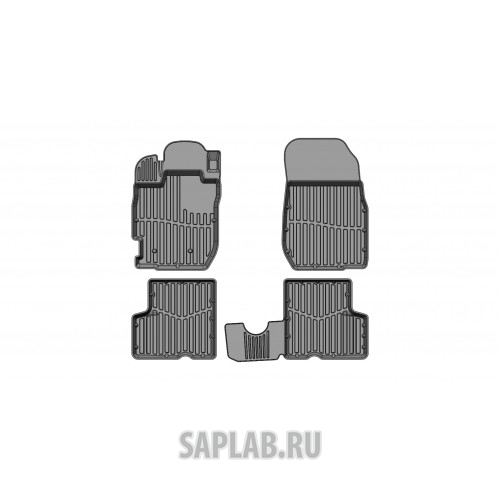 Купить SRTK PRNSTER16G02X35 Коврики резиновые в салон 3D PREMIUM для Nissan Terrano 2WD/4WD (2016-)